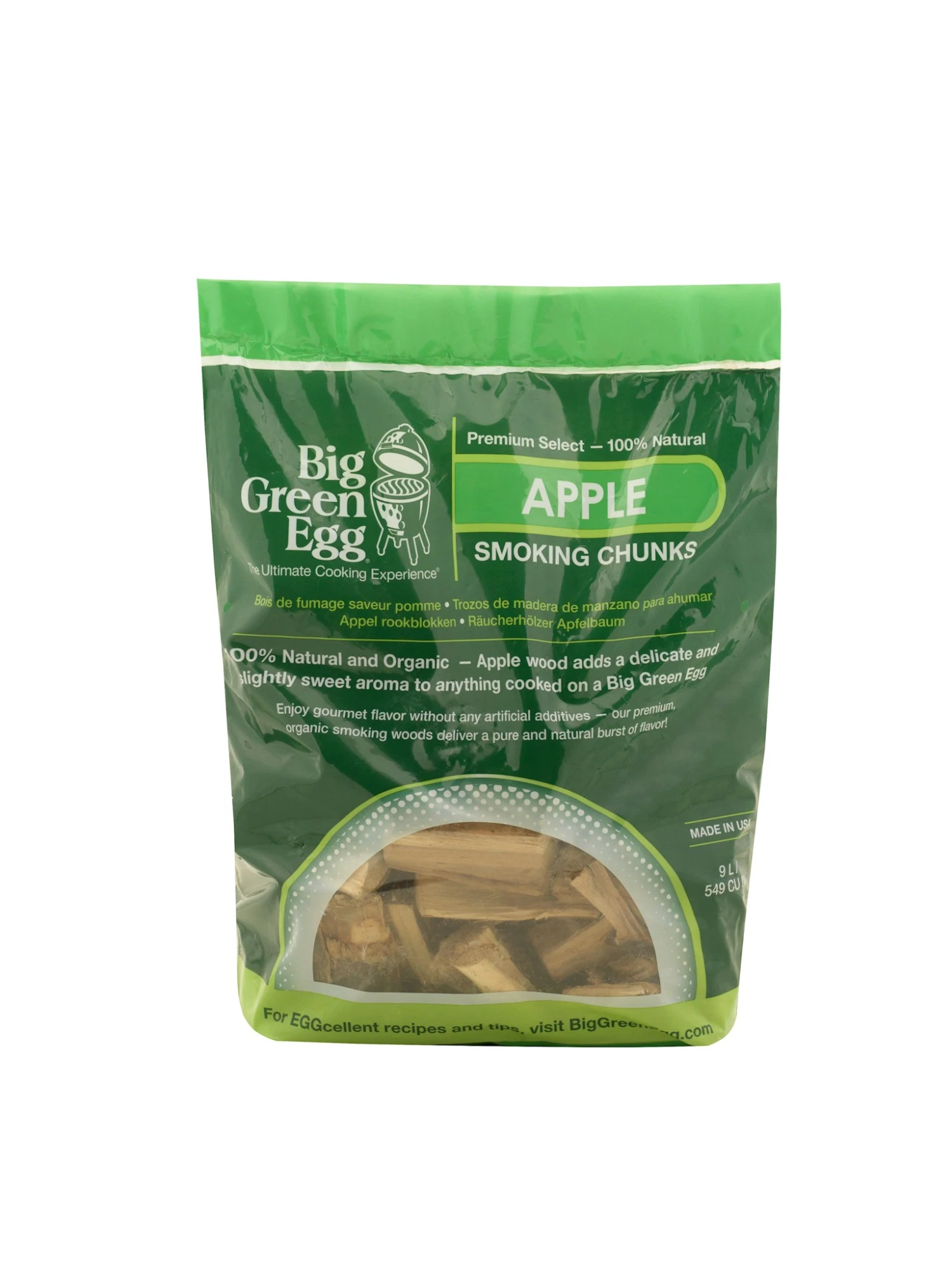Big Green Egg Holz Chunks Apfel 3 Big Green Egg Holz Chunks Apfel