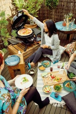 Outdoorchef Gaskugelgrill P-420 G Minichef, Schwarz -Barbecue Grill Geschäft 18 128 06 MINICHEF 420 G Black 02