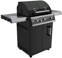 Outdoorchef Gasgrillstation Dualchef 325 G, Schwarz -Barbecue Grill Geschäft 18 700 03 DUALCHEF 325 G Black