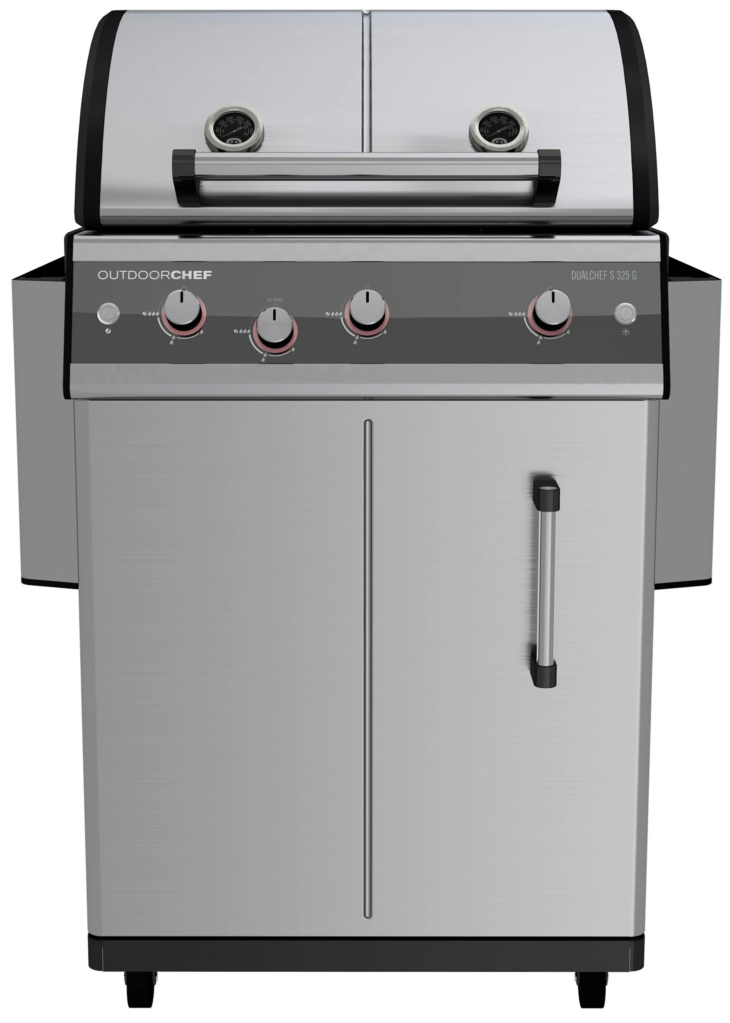 Outdoorchef Gasgrillstat. Dualchef S 325 G, Edelst. 4 Outdoorchef Gasgrillstat. Dualchef S 325 G, Edelst. – Bild 2