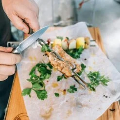 SKOTTI Pikes 6 Stück Grillspieße Edelstahl -Barbecue Grill Geschäft 4260720830028 05 SKOTTI PIKES