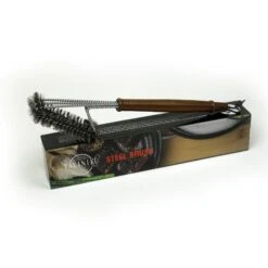 Yakiniku Reinigungsbürste -Barbecue Grill Geschäft 500518 Yakiniku steelbrush met doosje