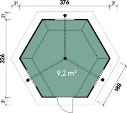 Wolff Finnhaus Grillkota 9 De Luxe (A) -Barbecue Grill Geschäft 600000 3