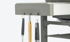 Weber Genesis II E-410 (GBS) Gasgrill Schwarz -Barbecue Grill Geschäft 62011179 besteckhalter