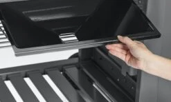 Weber Genesis II E-410 (GBS) Gasgrill Schwarz -Barbecue Grill Geschäft 62011179 fettauffangsystem