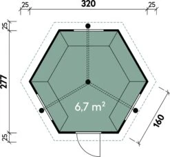 Wolff Finnhaus Grillkota Basic 6.7 -Barbecue Grill Geschäft 779110 3