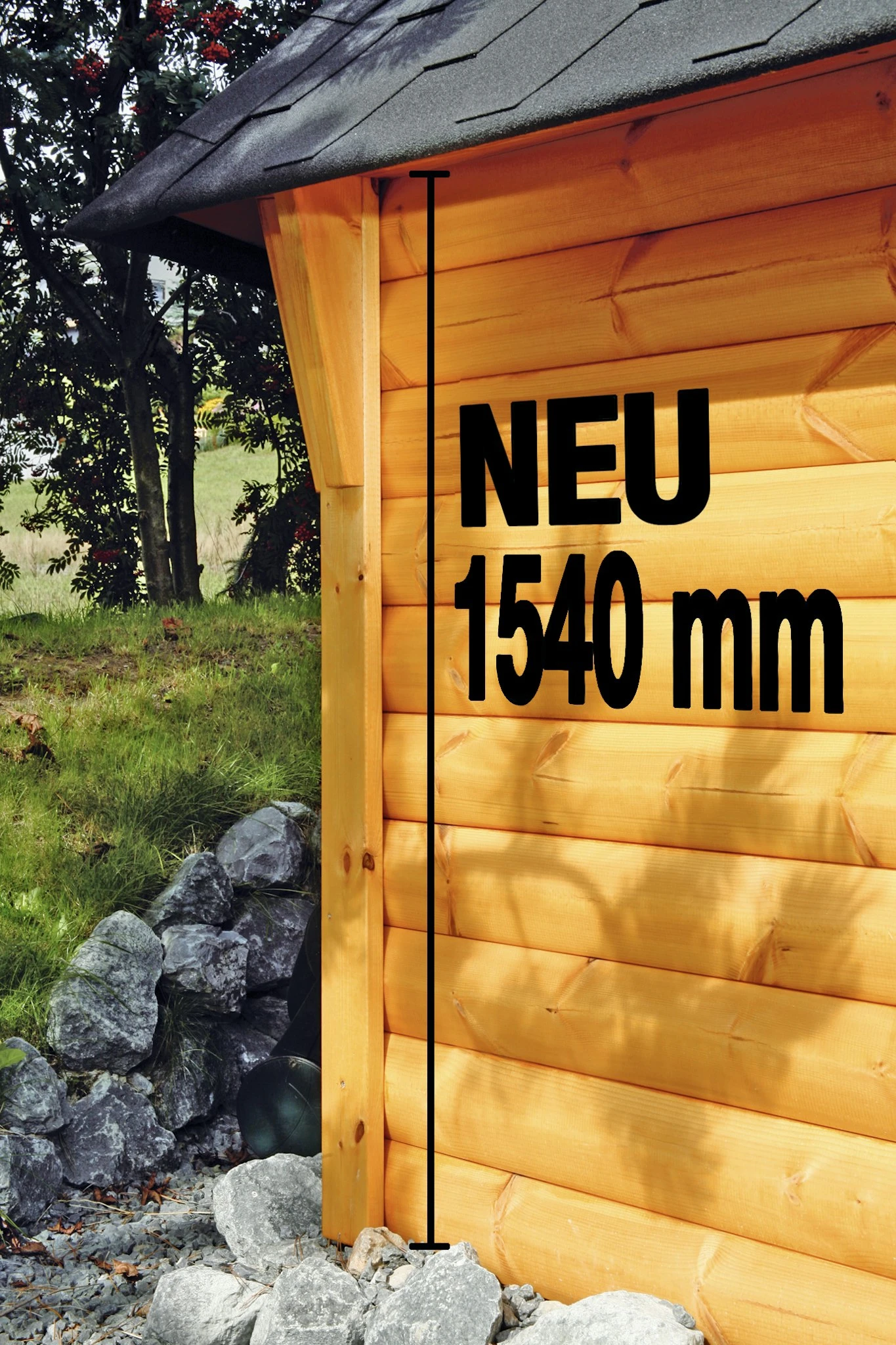 Wolff Finnhaus Grillkota 9 De Luxe Inkl. Grillanlage (B) 18 Wolff Finnhaus Grillkota 9 De Luxe Inkl. Grillanlage (B) – Bild 16