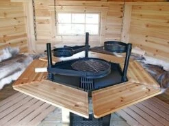 Wolff Finnhaus Grillkota 9 De Luxe Mit Saunaanbau -Barbecue Grill Geschäft 779161 1 086