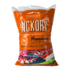 Traeger Hartholz Pellets Hickory, 9 Kg Beutel -Barbecue Grill Geschäft BF Hardwood PEL319 Hickory Traeger 1