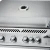 NAPOLEON 700-Series 32", Edelstahl, Einbau, Inkl. Drehspieß -Barbecue Grill Geschäft BIG32RB Grillhead Ang Closed KnobsOff 1
