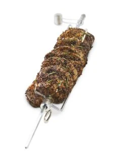 Broil King Pellet Smoker Drehspieß-Set Mit Elektromotor -Barbecue Grill Geschäft BK 60669 Propped 01