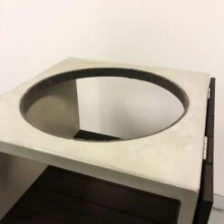 Big Green Egg Beton Untergestell Für Large -Barbecue Grill Geschäft Betonelement NEU 6