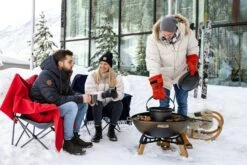 IGNIUM Grillhandschuhe -Barbecue Grill Geschäft Grill Handschuhe Leder Winterbild Ignium