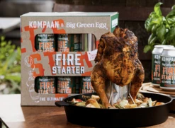 Big Green Egg X Kompaan Beer Can Chicken FIRE STARTER - Limited Edition 7 Big Green Egg X Kompaan Beer Can Chicken FIRE STARTER - Limited Edition -Barbecue Grill Geschäft Kompaan BGE 3