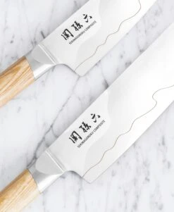 KAI Seki Magoroku Composite Allzweckmesser 6" (15,0 Cm) -Barbecue Grill Geschäft MGC detail 2018 02 1