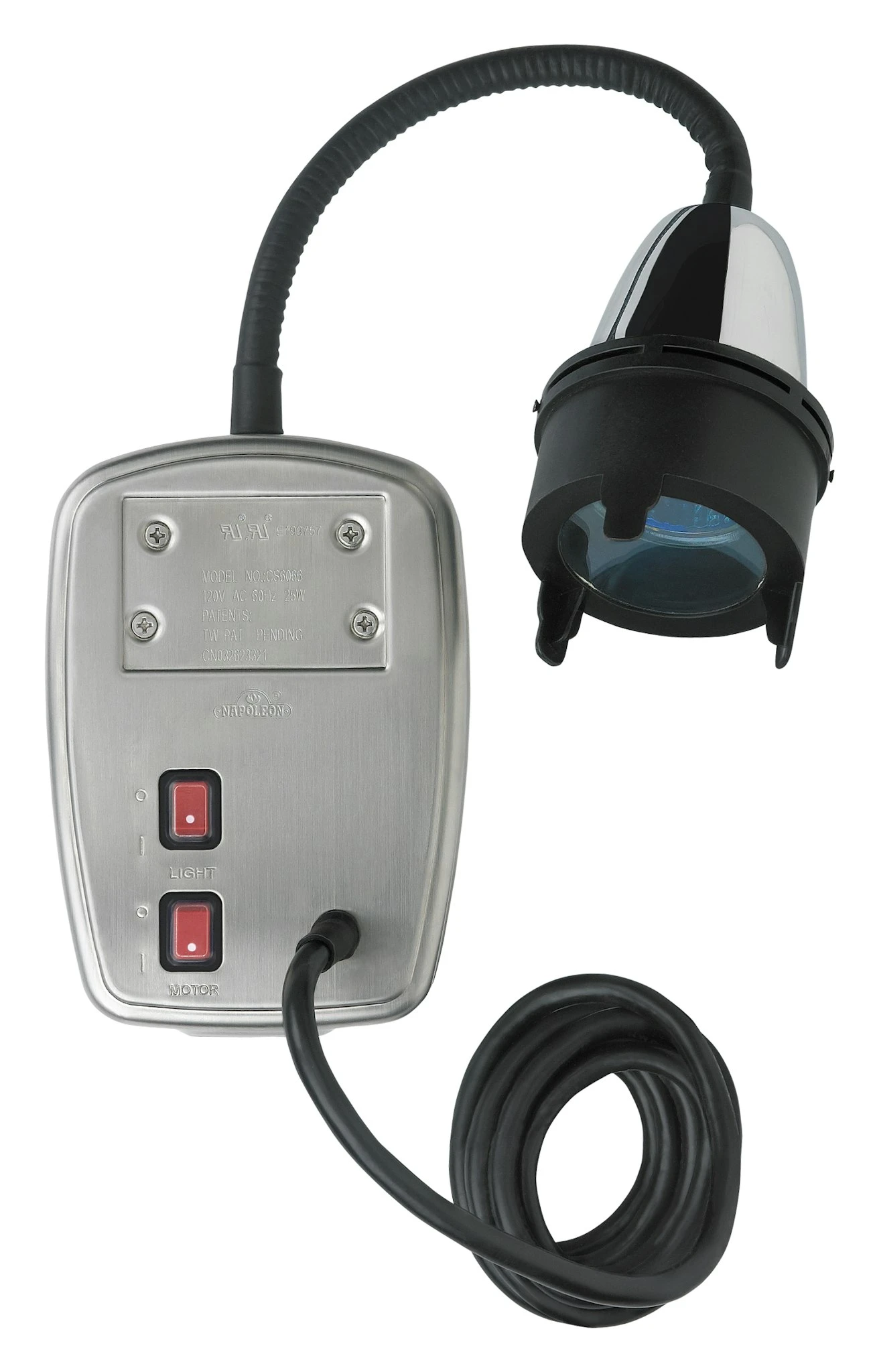 NAPOLEON Commercial Quality Drehspieß-Motor, Edelstahl, Mit Licht (65042) 3 NAPOLEON Commercial Quality Drehspieß-Motor, Edelstahl, Mit Licht (65042)