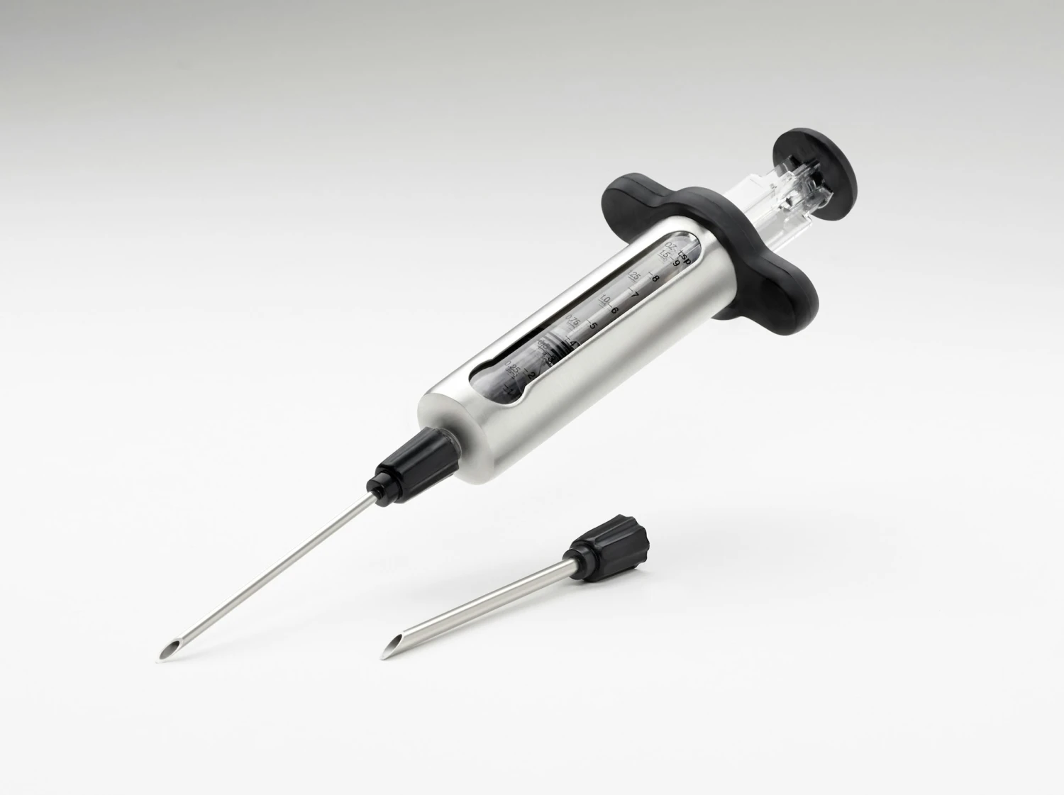 NAPOLEON Marinaden Injektor Edelstahl (inkl. 2 Nadeln) (55028) 3 NAPOLEON Marinaden Injektor Edelstahl (inkl. 2 Nadeln) (55028)