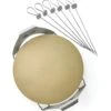 NAPOLEON PRO Pizzastein Mit Halterung Und Spiessen (70002) -Barbecue Grill Geschäft NAPOLEON PRO Pizzastein mit Halterung und Spiessen