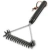 Weber Grillbürste Mit Edelstahl Borsten 30 Cm (6494) -Barbecue Grill Geschäft Weber 3 seitige Grillbuerste 30 cm