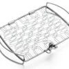 Weber Fisch- Und Gemüsehalter Edelstahl (Klein) (6470) -Barbecue Grill Geschäft Weber Fisch und Gemuesehalter klein