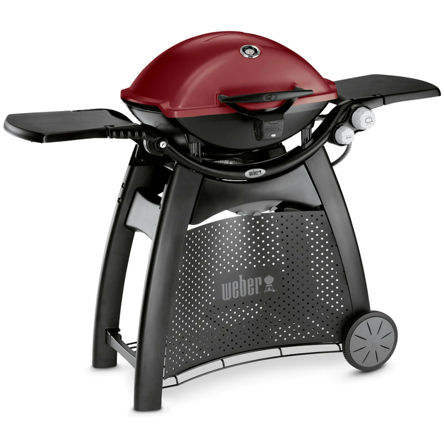 Weber Q 3200 Station Gasgrill Maroon 4 Weber Q 3200 Station Gasgrill Maroon – Bild 2
