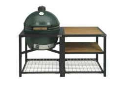 Big Green Egg Einsatz Für Erweiterungsgestell Aus Akazienholz -Barbecue Grill Geschäft Webversion ModularNest XL tableAcacia nocaster 120236