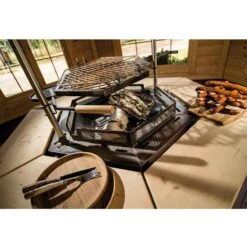 Wolff Finnhaus Grillkota 9 De Luxe Mit Saunaanbau -Barbecue Grill Geschäft Wolff Finnhaus Grillkota 9 de luxe Grill