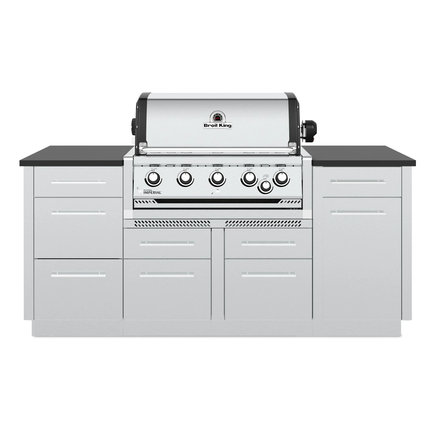 Broil King Imperial S 570 Built-In Einbaugrill Inkl. Grillbesteck, Gussplatte & Wokeinsatz 10 Broil King Imperial S 570 Built-In Einbaugrill Inkl. Grillbesteck, Gussplatte & Wokeinsatz – Bild 8