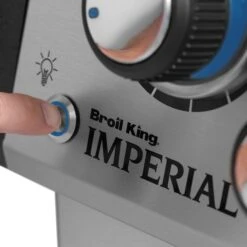 Broil King Imperial S 590 IR Inkl. Abdeckhaube, Gussplatte & Wokeinsatz -Barbecue Grill Geschäft broil king 998982 IMPERIAL S590IR CONTROL LIGHTS 02