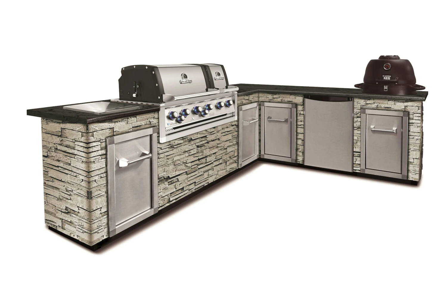 Broil King Imperial S 690 Built-In Einbaugrill Inkl. Grillbesteck, Gussplatte & Wokeinsatz 8 Broil King Imperial S 690 Built-In Einbaugrill Inkl. Grillbesteck, Gussplatte & Wokeinsatz – Bild 6