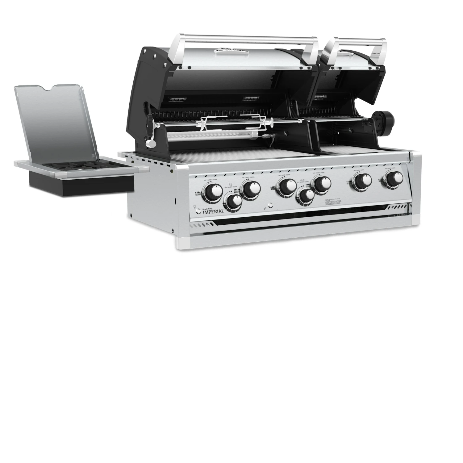 Broil King Imperial S 690 Built-In Einbaugrill Inkl. Grillbesteck, Gussplatte & Wokeinsatz 6 Broil King Imperial S 690 Built-In Einbaugrill Inkl. Grillbesteck, Gussplatte & Wokeinsatz – Bild 4