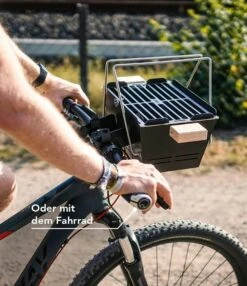Knister Grill Original -Barbecue Grill Geschäft knister grill original Fahrrad 1