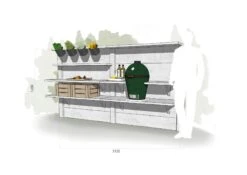 WWOO Designbeton-Outdoorküche Maxime