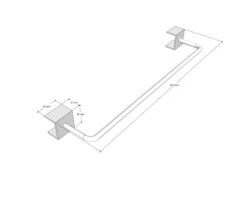 WWOO Designbeton-Outdoorküche Lennox -Barbecue Grill Geschäft wwoo handtuchhalter einzeln schra g oben ma e 2